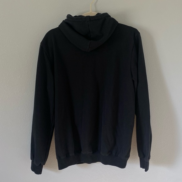 Thrasher women’s black graphic hoodie size medium skater grunge streetwear edgy - Picture 3 of 7